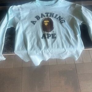 A Bathing Ape long sleeve shirt size small